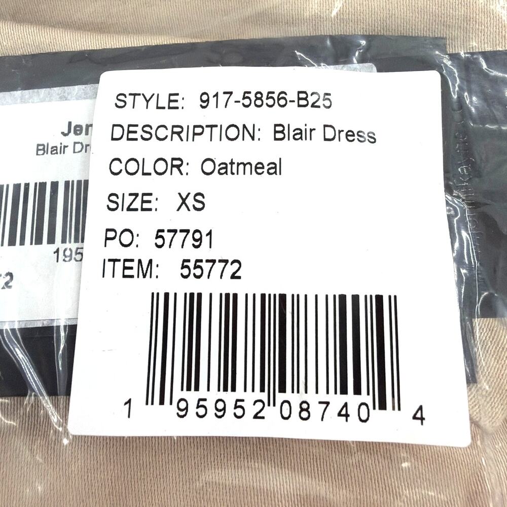 Jenni Kayne Women's Oatmeal Blair Dress Size XS - Picture 3 of 11